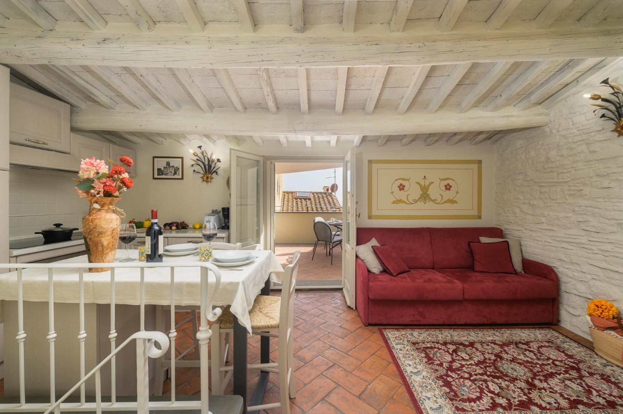 Terrazza Silena, Centro Storico Con Vista Cortona! Apartment Exterior photo